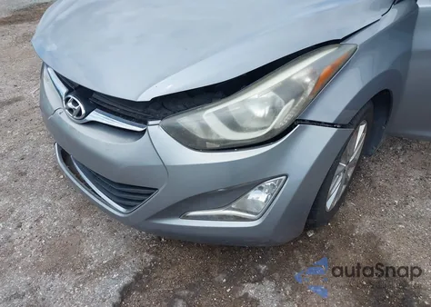 2014 Hyundai Elantra Se from USA, damaged, VIN KMHDH4AEXEU158997